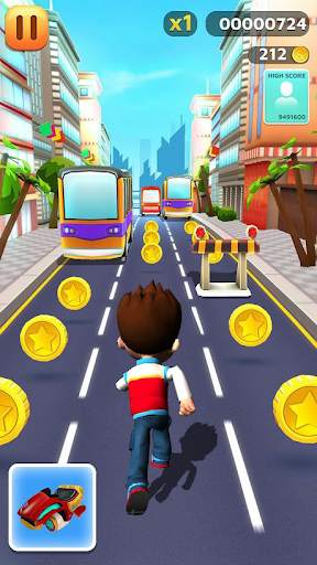 Fun Ryder Subway Run patrol Dash - Endless Game скриншот 1