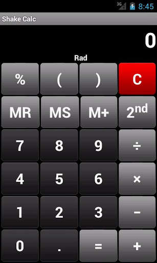 Shake Calc - Calculator screenshot 2