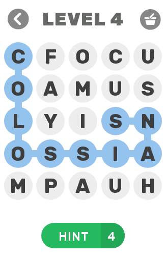 Bible word puzzle game screenshot 3