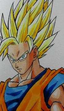 Como dibujar DBZ Paso a Paso screenshot 6