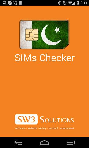 SIMs Checker 1 تصوير الشاشة
