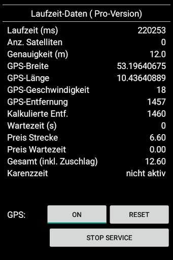 Taxameter screenshot 3