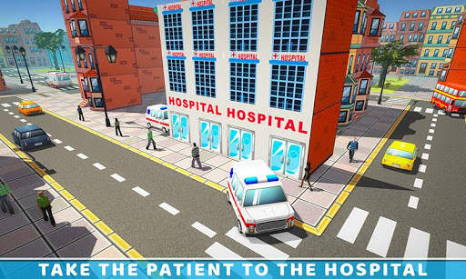 Ambulance Rescue Driving Firefighter Fire Truck screenshot 9