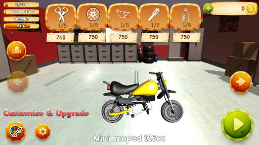Reaction Race Online - Motorbike racing edition screenshot 2