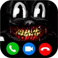 Prank Cartoon Cat Horror Video Call