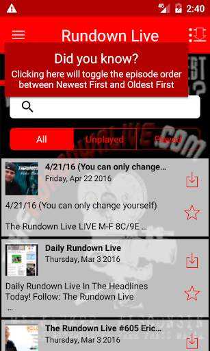 The Rundown Live screenshot 3