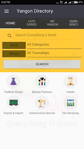 Yangon Directory screenshot 1