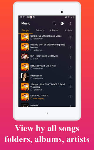 DX MP3 - MP3 Player, Music Player screenshot 11