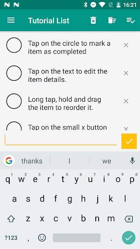 To-Do Items - to do list, checklist screenshot 2