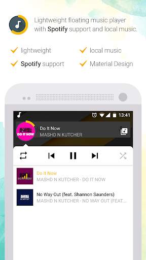 BuMP Music Player 1 تصوير الشاشة
