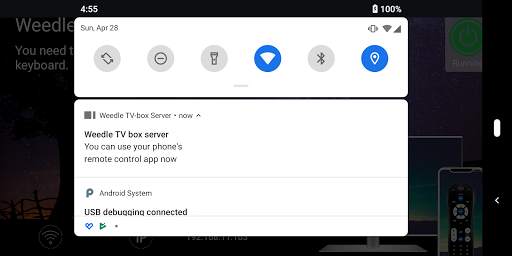 Weedle TV Box Server 2 تصوير الشاشة
