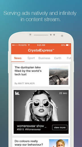 CrystalExpress Demo App screenshot 3