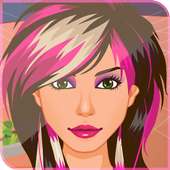 my cute girl dressup logo