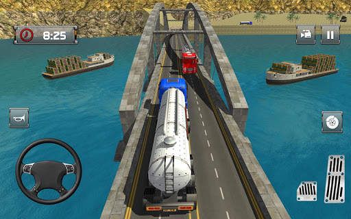 Oil Tanker Truck Driving Game screenshot 18