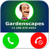 Fake Call From Gardenscapes icon