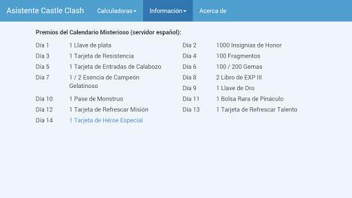 Asistente Castle Clash screenshot 8