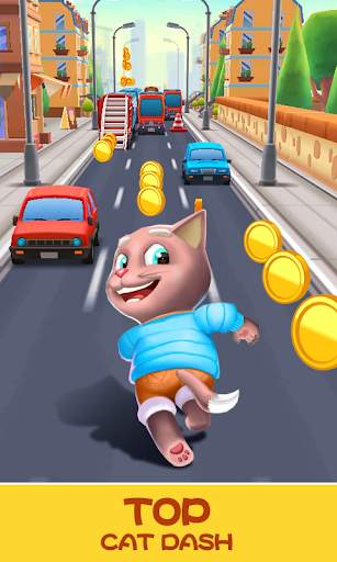 Talk Kitty Run: Cat Dash скриншот 1