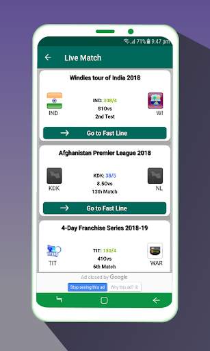 Live Cricket Match screenshot 6