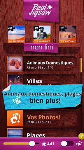 Jeu de Puzzle Jigsaw Real screenshot 3