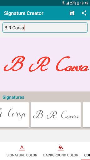 Signature Creator Auto screenshot 8