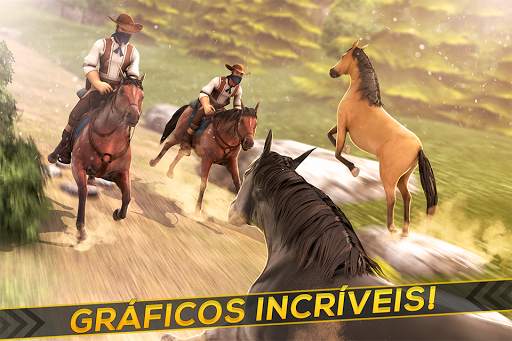 Corridas de Cowboys em Cavalos screenshot 2