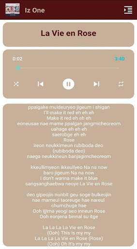 IZ*ONE Offline Song - KPop screenshot 3