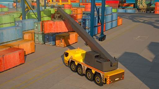 Crane Simulator 3D Parking Games 2017 screenshot 4