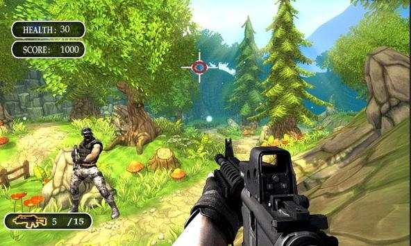 Temple Sniper Shooting 3D screenshot 2