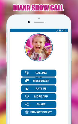 Funny Diana Call And Chat Simulator स्क्रीनशॉट 1
