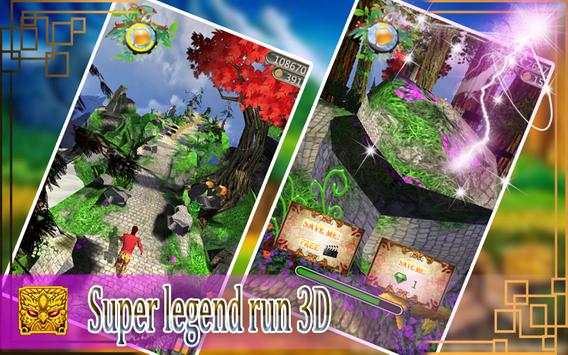 Super Legend Run 3D screenshot 2