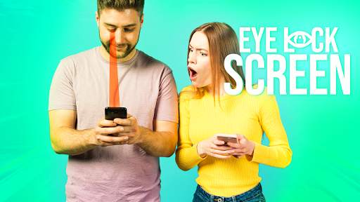 Eye retina lock screen prank screenshot 1
