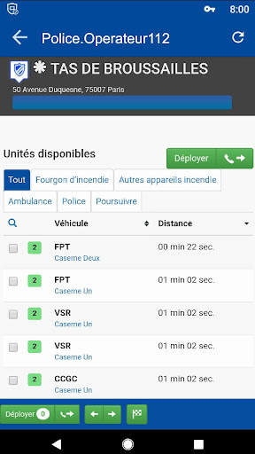 Police Opérateur 112 Emergency screenshot 3