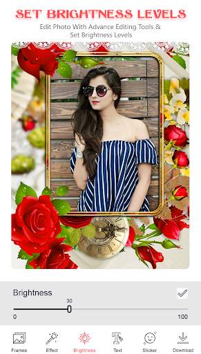 Rose Photo Frame screenshot 3