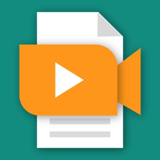 Teleprompter record video with scrolling script‏ 2.0.0.9