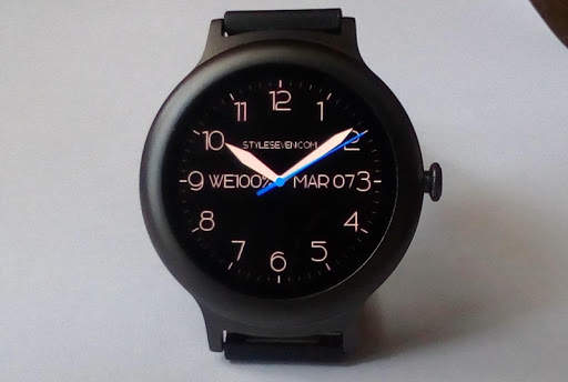 Modern Analog Watch Face-7 for Wear OS by Google screenshot 2