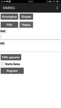 Registrasi SIM 3 Langkah screenshot 1