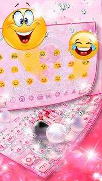 Pink Diamond Princess Keyboard screenshot 3