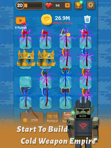 Merge Axe - Idle Blacksmith Master screenshot 15