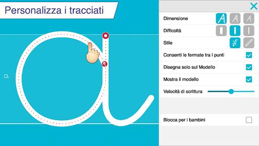 Scrivere in corsivo screenshot 4