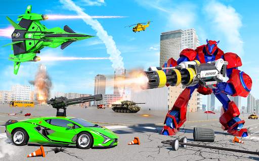 Multi Robot Transform Tank War screenshot 1