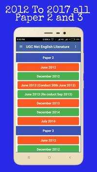 UGC NET English Literature screenshot 1