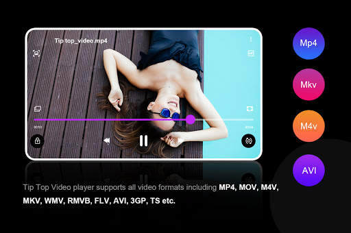 Tiptop: All in One Video Player 2021 screenshot 3