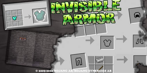 Invisible Ore Mod: More Tools for PE screenshot 3