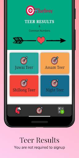 Teer result & common numbers screenshot 2