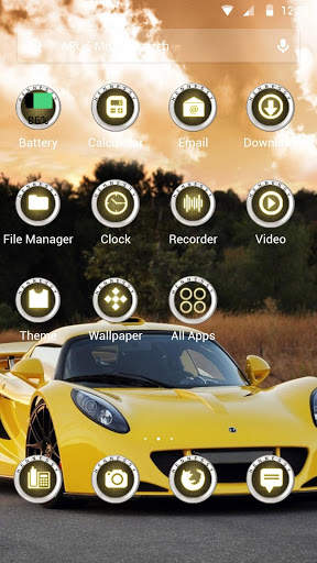 At full speed theme for APUS 2 تصوير الشاشة