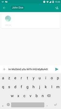 KeYbOaRd - Mocking text keyboard screenshot 2