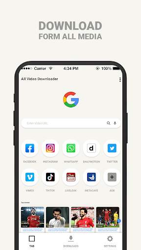 All video downloader screenshot 2