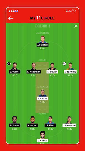 Prediction Teams for My11Circle, Dream11 Team screenshot 2