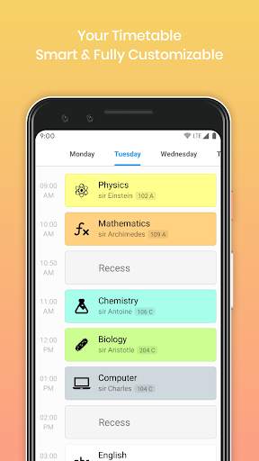 My Classes - Timetable and Study Planner screenshot 2