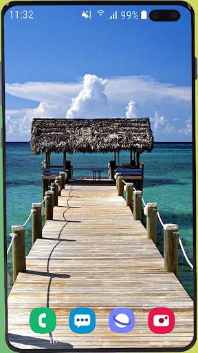 Dock Wallpaper HD 3 تصوير الشاشة